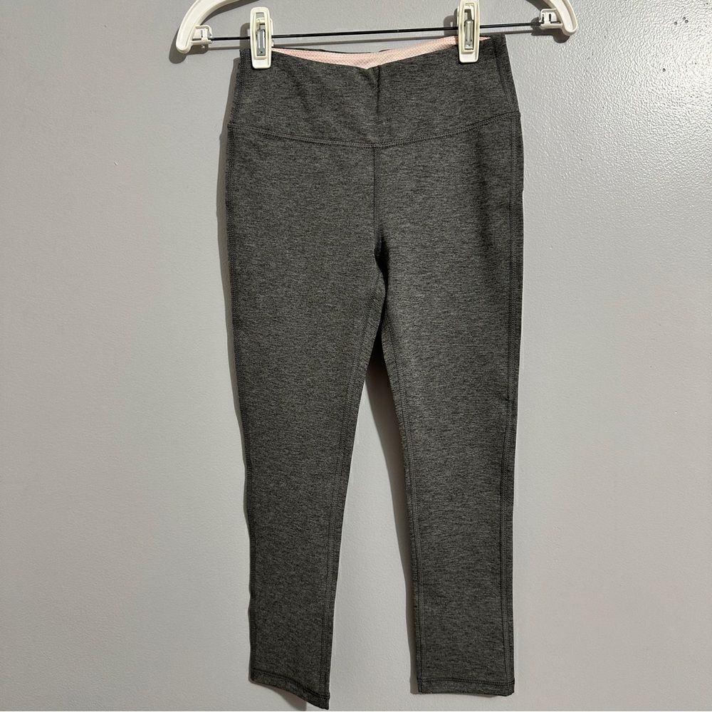 Marika sport gray capri workout leggings size XS 0-2